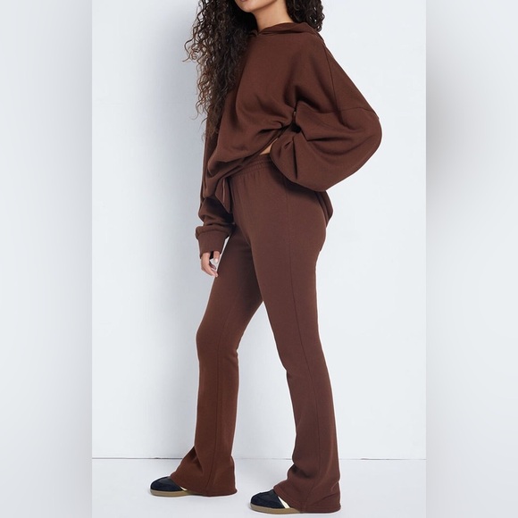 Pacsun | Ryan Bungee Flare Sweatpants in Brown Size Large - Picture 3 of 8